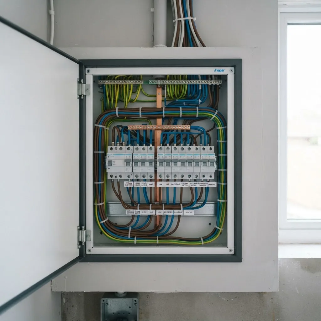 DB Box Rewire — DHA Phase 5, Lahore - After verified electrical installation